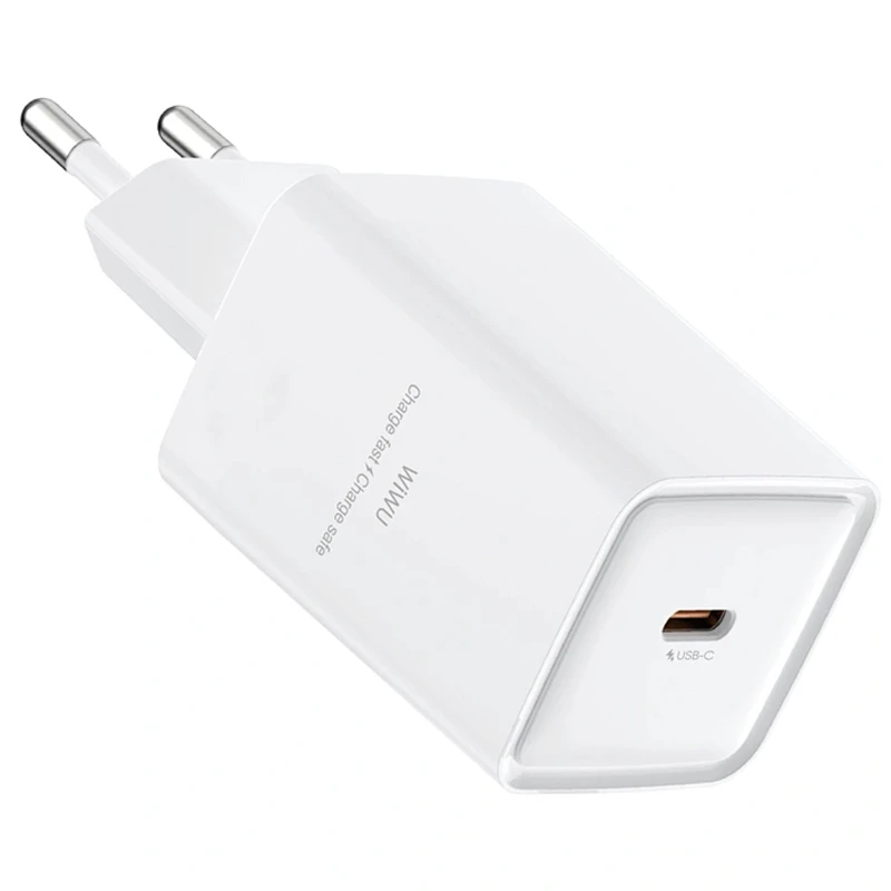 СЗУ WIWU G036 Essen PD45W (1USB-C) – White. Фото 2 из 5