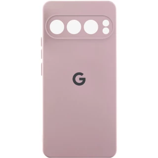 Чохол Silicone Case Lakshmi Premium L з закритою камерою на Google Pixel 9 Pro — Рожевий / Pink Sand
