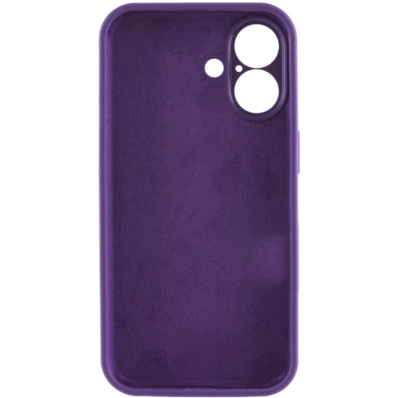 Чохол Silk Full Camera Protective (AA) NO LOGO для Apple iPhone 16 Plus – Фіолетовий / Amethyst. Фото 6 з 7