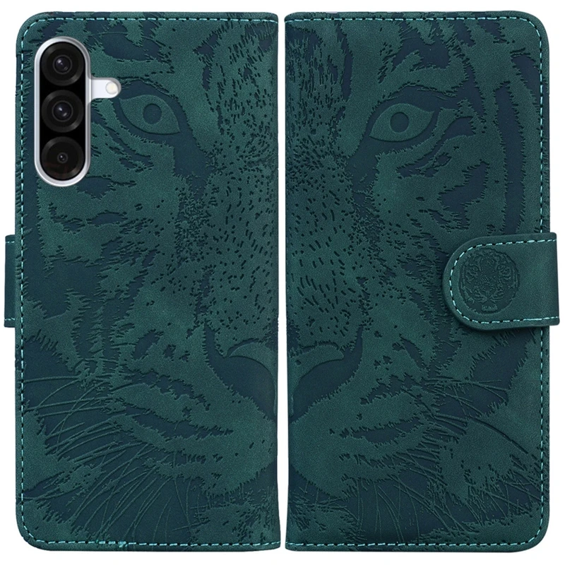 Шкіряний чохол-книжка Tiger для Samsung Galaxy A57 5G – Green. Фото 7 з 7