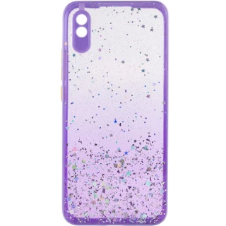 Чохол з блискітками та захистом камери на Xiaomi Redmi 12C / Poco C55 фото 1 з 9