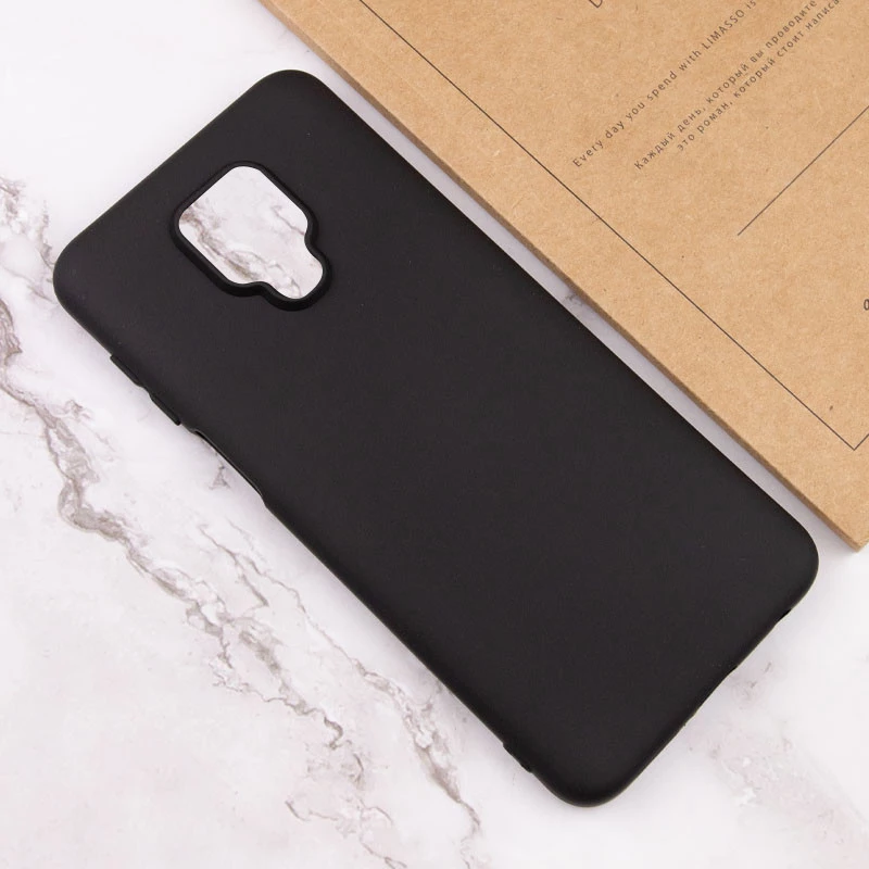 Чехол Silicone Case Lakshmi Elit для Xiaomi Redmi Note 9s / Note 9 Pro / Note 9 Pro Max – Черный / Black. Фото 6 из 7