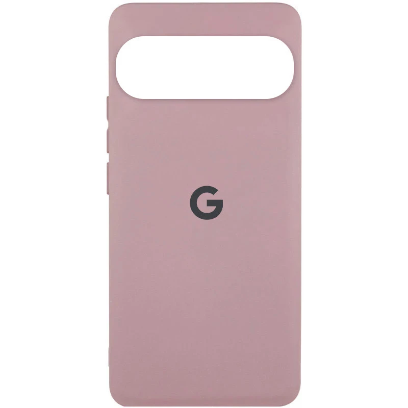 Силиконовый чехол Cover Lakshmi с логотипом для Google Pixel 9 – Розовый / Pink Sand. Фото 3 из 5