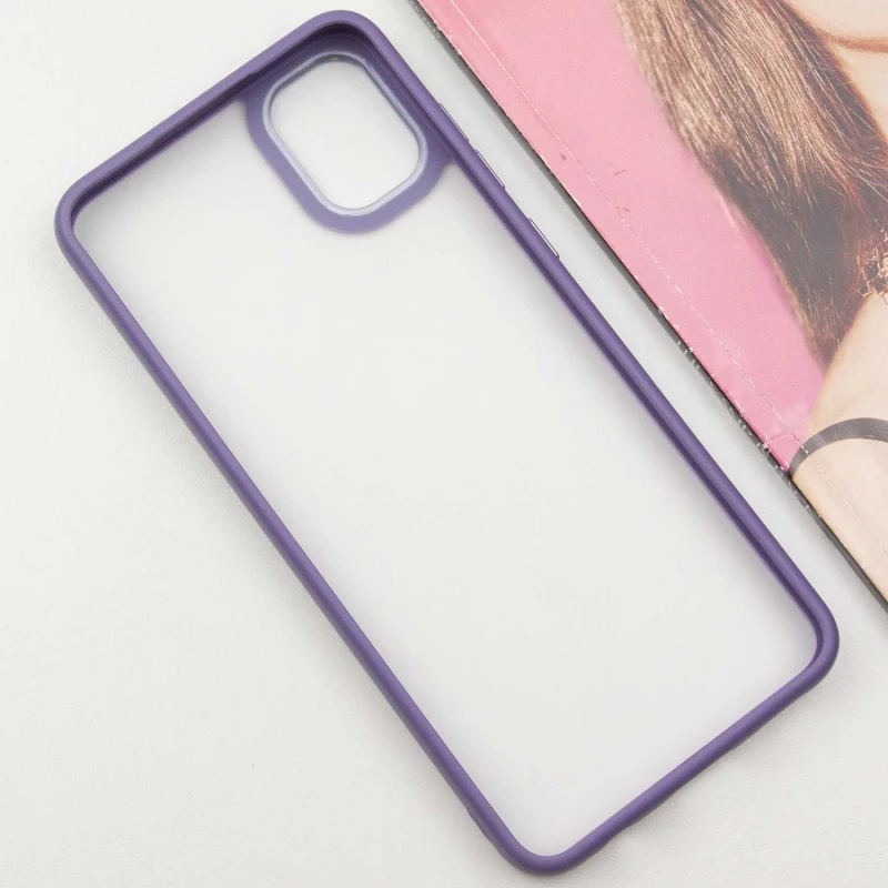 Захистний чохол TPU+PC матовий на Samsung Galaxy A05 – Lavender. Фото 8 з 11