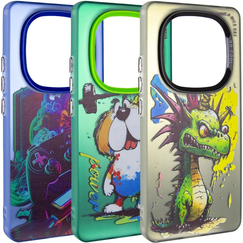Чохол TPU+PC Street Art для Xiaomi Poco C75 фото 2 з 2