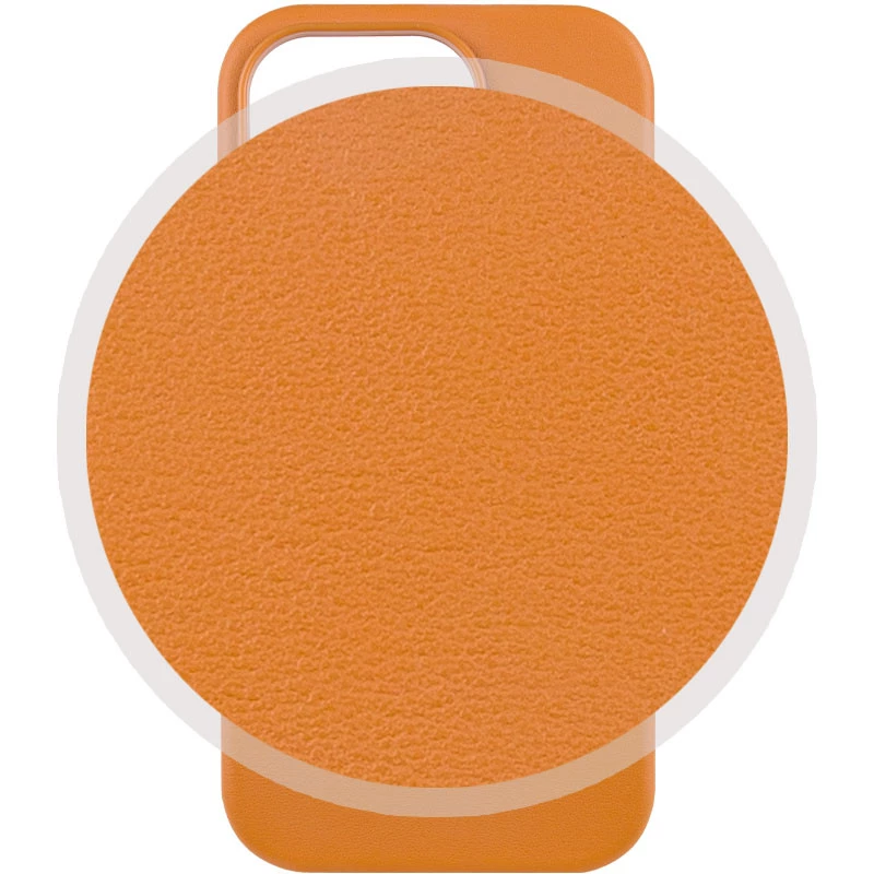 Шкіряний чохол Silicone Case Premium з MagSafe and Animation на Apple iPhone 13 Pro Max (6.7") – Golden Brown. Фото 3 з 9