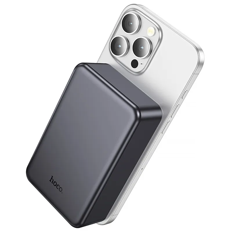 Портативний ЗП Power Bank Hoco J160B Original PD20W з БЗП 20000 mAh – Metal gray. Фото 4 з 6