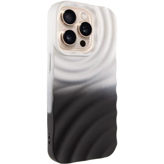 Чехол TPU ColorWave для Apple iPhone 15 Pro (6.1") — White / Black