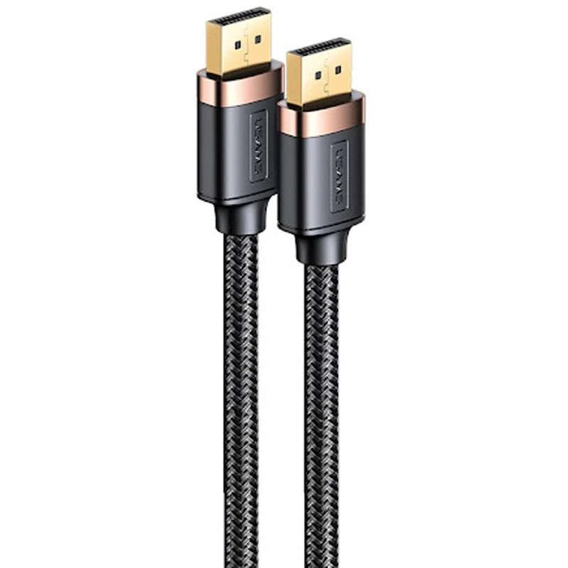 

Дата кабель Usams US-SJ531 U74 4K HD DP To DP Cable (2m) (Чорний)