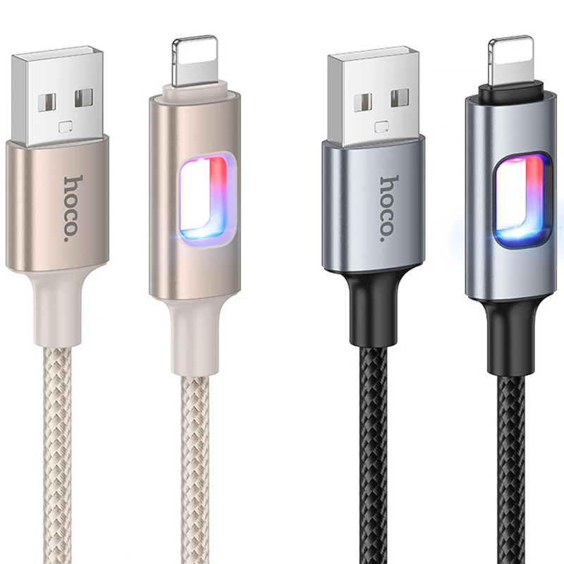 Дата кабель Hoco U144 New USB to Lightning 2.4A (1.2m) фото 1 з 1