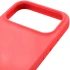 Чохол з закритим низом Silicone Case на Apple iPhone 17 Pro Max (6.9") – Кавуновий / Watermelon red. Фото 4 з 5