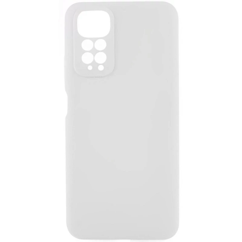 Чохол Silicone Case Lakshmi Premium з закритою камерою на Xiaomi Redmi Note 11 Pro 4G/5G – Білий / White. Фото 2 з 2