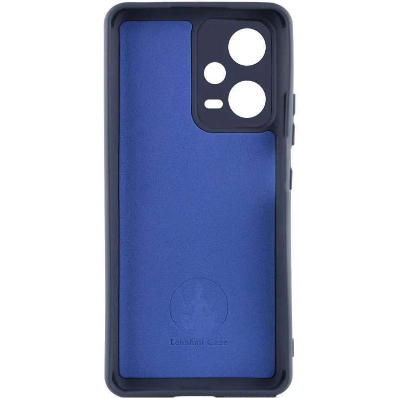 Чохол Silicone Case Lakshmi з закритою камерою на Xiaomi Poco X5 5G – Синій / Midnight Blue. Фото 2 з 4