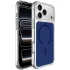 Чохол TPU+PC Space Pure Color with Magnetic Fit для Apple iPhone 17 Pro (6.3") – Blue. Фото 2 з 3