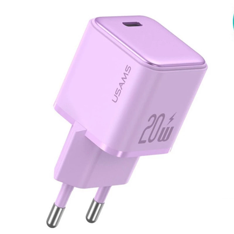 

СЗУ Usams US-CC183 PD20W 1C X-ron Series (Purple)