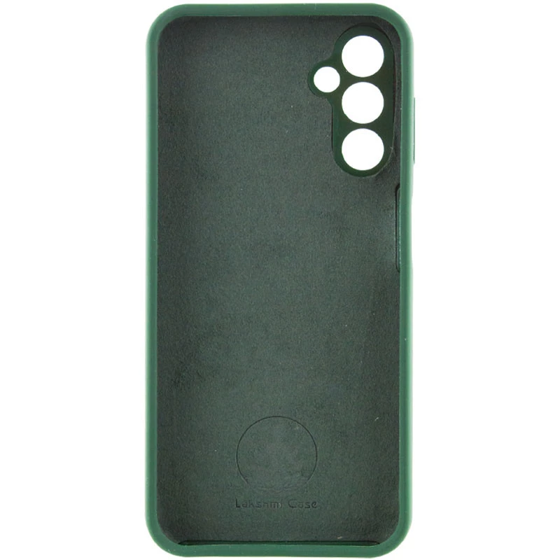 Чехол Silicone Case Lakshmi Premium з закритою камерою на Samsung Galaxy M35 – Зеленый / Cyprus Green. Фото 3 из 7