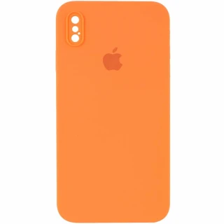 Чохол Silicone Case Square з захистом камери на Apple iPhone XS (5.8") фото 1 з 3