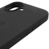 Чохол Silicone Case з закритим низом на Apple iPhone 16 – Чорний / Black. Фото 5 з 14