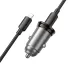АЗП Hoco NZ16B Rigorous PD45W (2USB-C) + кабель Type-C to Lightning – Metal grey. Фото 5 з 5