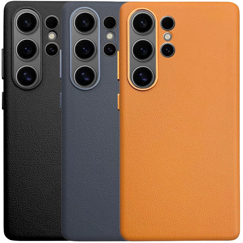 Кожаный чехол Leather Case Premium для Samsung Galaxy S25 Ultra фото 3 из 3