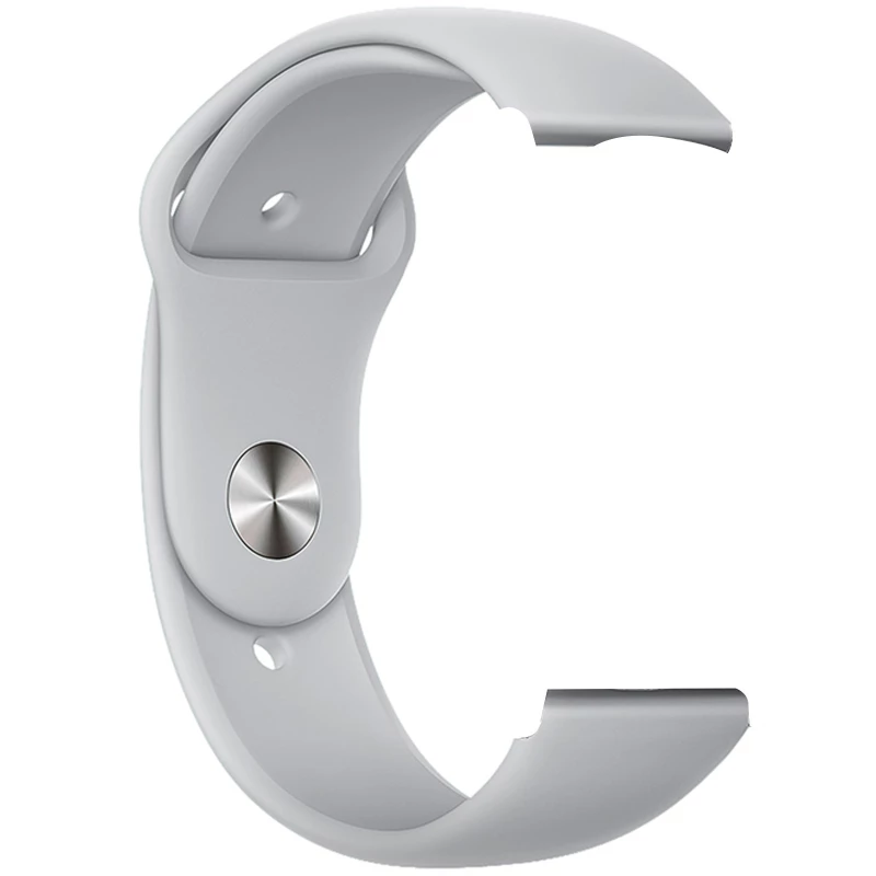 Ремінець Hoco WH11 Flexible series classic silicone strap для Smart Watch 22mm – Gray. Фото 1 з 2