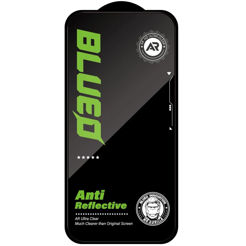 Защитное 2.5D стекло Blueo AR Anti-Reflective HD для Apple iPhone 17 Pro Max (6.9") – Черный. Фото 3 Защитное 2.5D стекло Blueo AR Anti-Reflective HD для Apple iPhone 17 Pro Max (6.9") – Черный. Фото 3 из 5