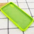 Чехол Silicone Case Square L с защитой камеры для Apple iPhone XS (5.8") – Салатовый / Neon green. Фото 3 из 3
