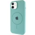 Чохол Silicone Armor Max with MagSafe для Apple iPhone 11 (6.1") – Бірюзовий / Marine Green. Фото 3 з 9