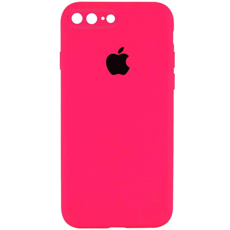 

Чохол Silicone Case Square з захистом камери на Apple iPhone 7 plus / 8 plus (Рожевий / Barbie pink)