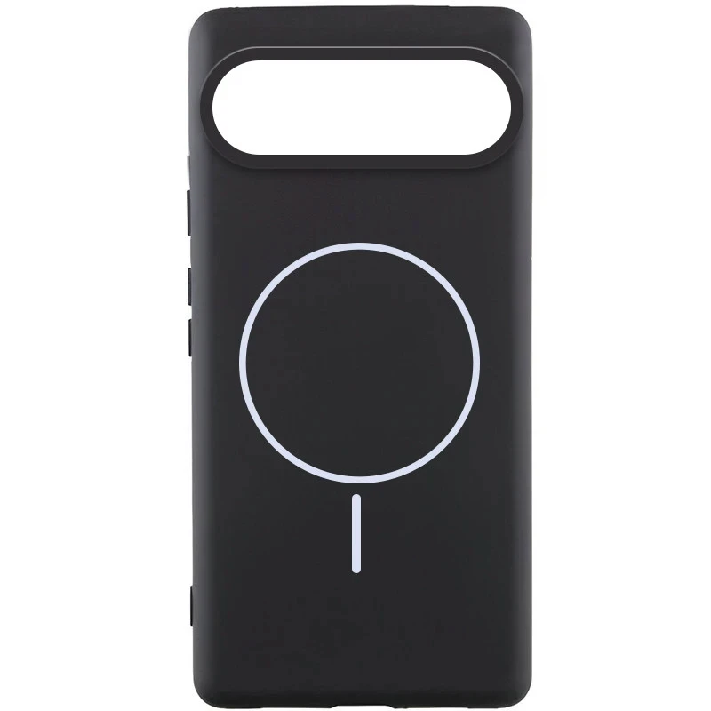 Силіконовий чохол Lakshmi MagFit для Google Pixel 9 – Чорний / Black. Фото 2 з 6