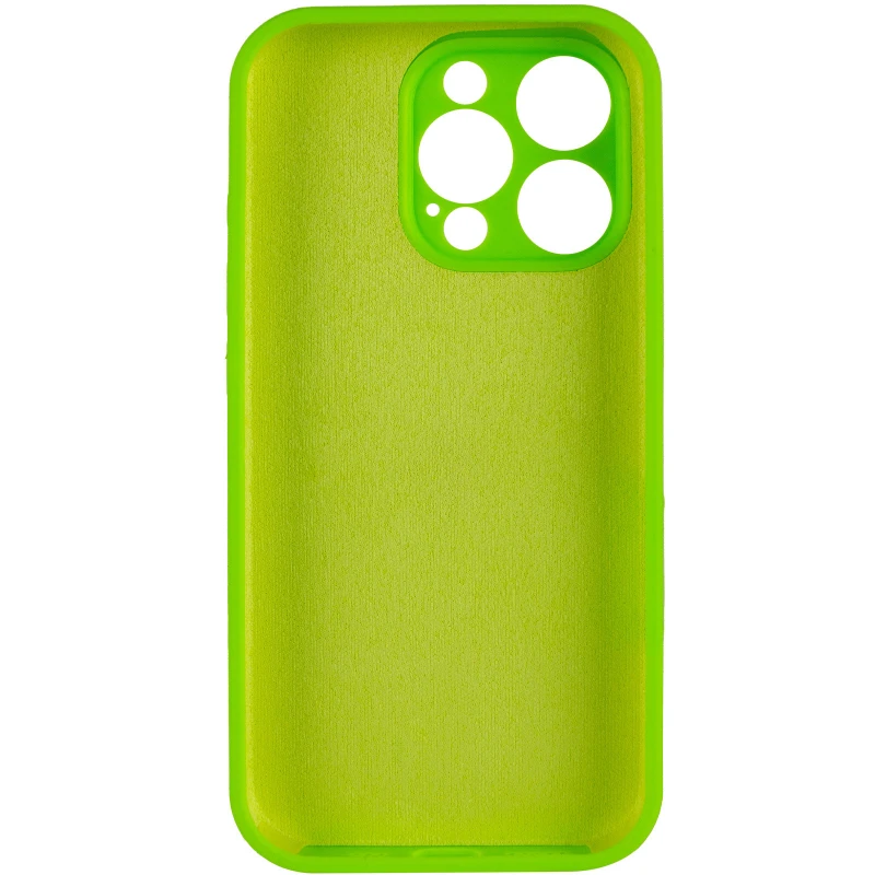Чехол Silk Full Camera Protective (AA) NO LOGO для Apple iPhone 14 Pro Max (6.7") – Кислотный / Acid. Фото 4 из 5