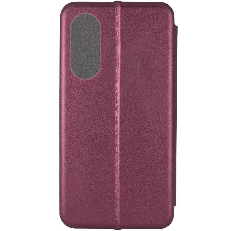 Чохол-книжка класичний на Oppo A78 4G – Бордовий. Фото 2 з 3