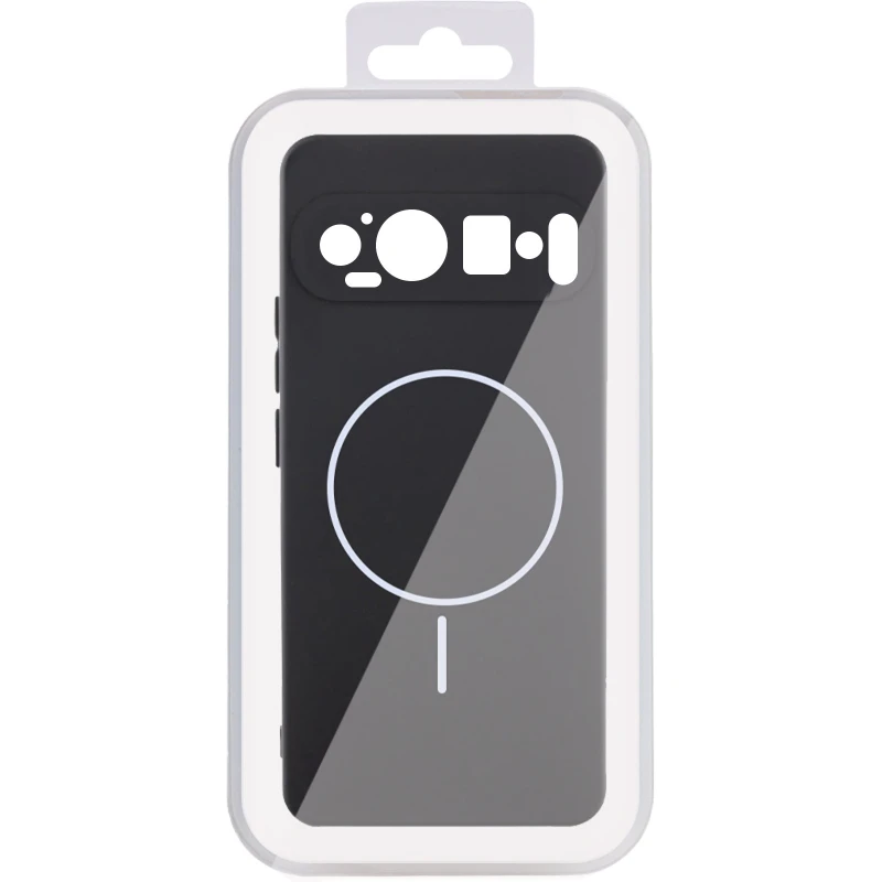 Силіконовий чохол Lakshmi MagFit з захистом камери для Google Pixel 9 Pro XL – Чорний / Black. Фото 6 з 6