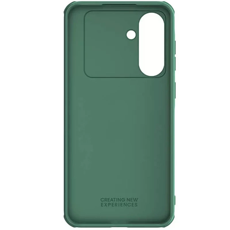 Карбована накладка Nillkin Pro зі шторкою для камери на Samsung Galaxy A56 5G – Deep Green. Фото 5 з 6
