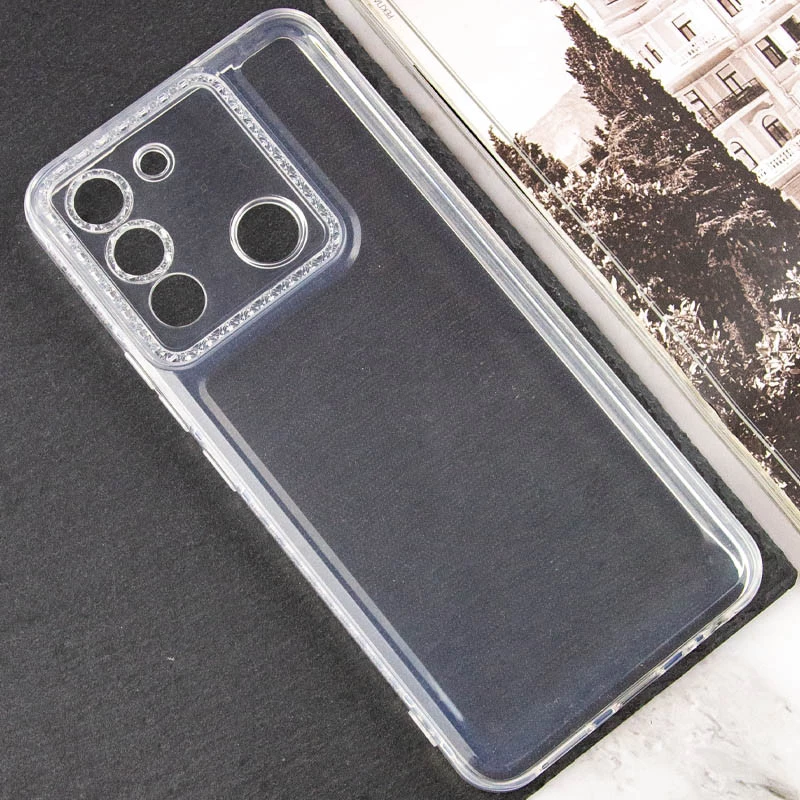 Силиконовый чехол с узором на TECNO Pop 5 LTE – Прозрачный. Фото 5 из 8