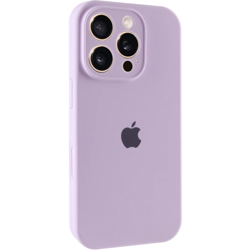 Чохол Silicone Case з захистом камери на Apple iPhone 16 Pro – Бузковий / Lilac. Фото 2 з 6