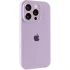 Чехол Silicone Case с защитой камеры для Apple iPhone 16 Pro Max – Сиреневый / Lilac. Фото 2 из 6