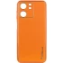 Шкіряний чохол Xshield на Xiaomi Redmi 13C – Помаранчевий / Apricot. Фото 1 з 1