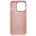 Чохол Silicone Case з металевими кнопками на Apple iPhone 14 Pro (6.1") – Рожевий / Chalk Pink. Фото 5 з 9