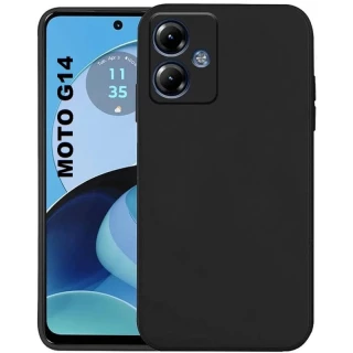 Чорний силіконовий чохол Epik із захистом камери на Motorola Moto G14 фото 1 Чорний силіконовий чохол Epik із захистом камери на Motorola Moto G14 фото 1 з 1