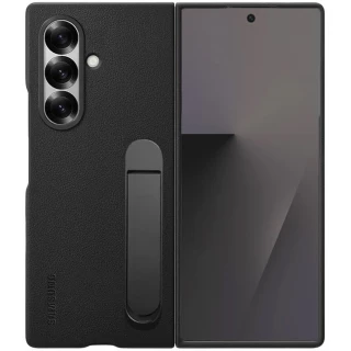 Шкіряний чохол Leather Case (AAA) with stand для Samsung Galaxy Z Fold7 фото 1 з 10