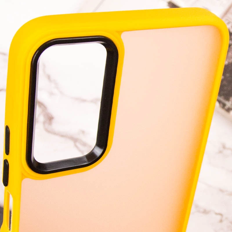 Чохол TPU+PC Lyon Frosted на Oppo A58 4G – Orange. Фото 5 з 5