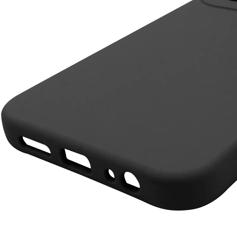 Чехол Silicone Case Lakshmi Premium з закритою камерою на Xiaomi Poco C85 (Global) – Черный / Black. Фото 7 из 7