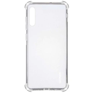 Ультратонкий силиконовый чехол GETMAN с крытыми бортами для Samsung Galaxy A50 (A505F) / A50s / A30s фото 1 из 3