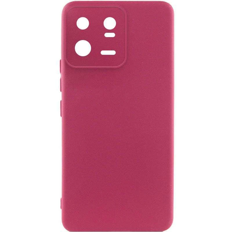 

Чохол Silicone Case Lakshmi з закритою камерою на Xiaomi 13 Pro (Бордовий / Marsala)