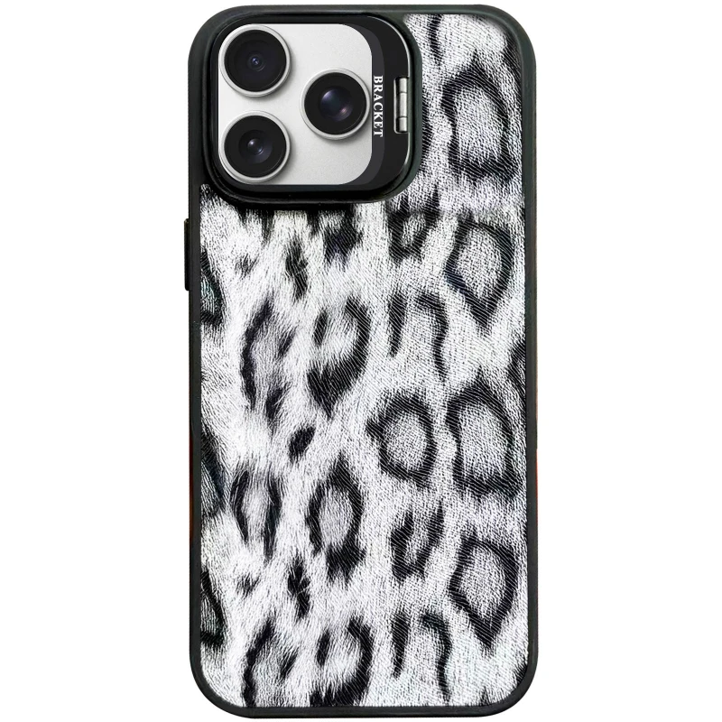 Чохол TPU+PC Wild Leopard with MagSafe and Lens для Apple iPhone 15 Pro Max (6.7") – Black. Фото 1 з 3