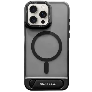 TPU+PC чохол Stand case для Apple iPhone 14 Pro (6.1") — Black