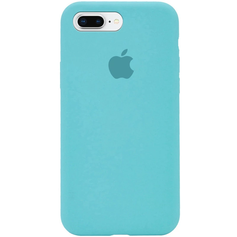 

Чохол Silicone Case з закритим низом на Apple iPhone 7 plus / 8 plus (Бірюзовий / Marine Green)