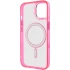 Силіконовий чохол Iris с MagSafe на Apple iPhone 12 Pro Max (6.7") – Малиновий. Фото 5 з 8