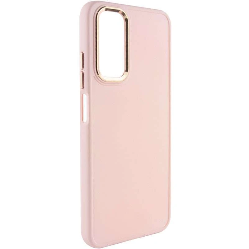 

TPU чехол Bonbon с металлическими кнопками для Samsung Galaxy A52 4G / A52 5G (Розовый / Light pink), Рожевий / light pink